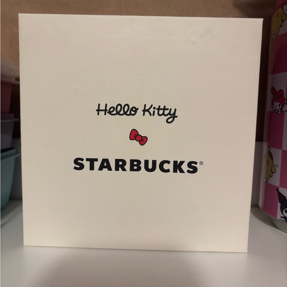 Sanrio Hello Kitty Mug Box with Red and Black Accents